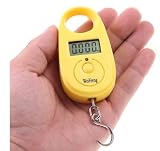 HK 15Kg/5g Mini Digital Hanging Hook Luggage Scale