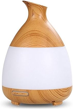 120ML Ultrasonic Aromatherapy Essential Oil Diffuser Cool Mist Humidifier with 7 Colors LED Light Waterless Auto off