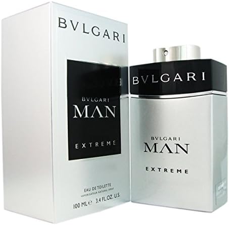 (Purfymy Seller) Men EDT Bvlgari Man Extreme Eau De Toilette Spray for Men 3.4 Oz.