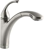 KOHLER フォルテ　プルアウト　シングルレバーキッチン用混合水栓（並行輸入品)