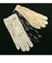 Stretch Nylon Lace Elastic Wrist Shortie, extra sheer & delicate with elastic at the wrist Bridal Wedding Formal Prom Glove