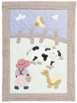 Besty's Chores Baby Crib Quilt