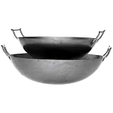 Eastman Outdoors Deep Dish Carbon Steel Wok (22-inches)