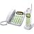 Uniden CEZAI998 5.8 GHz Cordless Phone with Corded Base and Digital Answering System