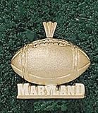 Anderson Jewelry Maryland Terrapins Football Gold Charm