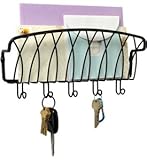 IMAGE OF Mounted Mail Organizer and Key Holder