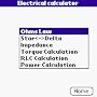 Electrical Calculator for Palm downloadable Software