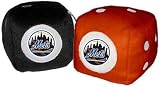Rearview Mirror Fuzzy Dice - MLB Baseball - New York Mets
