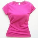 Flirty Diva Tees Woman's SoftStyle  T-Shirt-Heliconia Pink