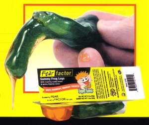 Fear Factor Gummy Frog Legs [12-Count Box] by GourmetCandyStand