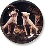 Wild Wings Big Game Plates - First Song Wolf - B0006U389Y