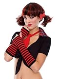 Bright and Fun for Halloween and More with these Striped Arm Warmers - Color Choices!