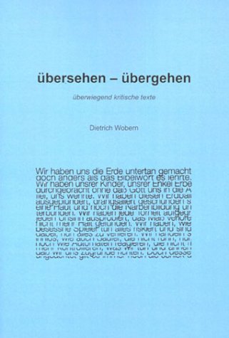�bersehen, �bergehen