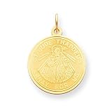 14k Saint Jude Thaddeus Pendant