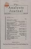Books : The Analysts Journal - 1945 Commemorative Edition