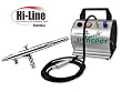 HP-AH .2mm Hi-Line Airbrush Kit with Compressor Model TC-60