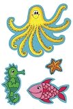 Wallies Wallpaper Cutouts - KP Kids Sea Creatures 25