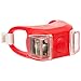 Bright Eyes Silicone Bike Tail Light Rear Safety LED Lights (Red)