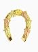 Classy! Yellow-gold Black Hills Gold Horse-shoe Tie-tac/lapel-pin