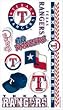 Texas Rangers Temporary Tattoos - SET OF 6 - Sports Merchandise
