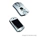 Sylvania 72449 LED Solar Powered Flashlight, Silver Finish