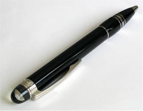 Mont Blanc Starwalker Black Resin Ballpoint Pen