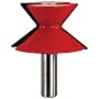 Freud 99-421 Molding Bevel Cutter For Use With Wide Crown Molding Router Bits Featuring TiCo Hi-Density Carbide, 1/2" Shank