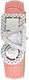 Swisstek Women's SK21908L Equilibre Sapphire and Pink Diamond Quartz Watch