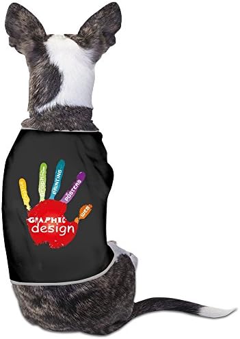 Color Hand BRACES M Dog Shirt