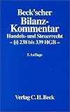 Produkt-Bild: Beck'scher Bilanz-Kommentar. Handels- und Steuerrecht. &sect;&sect;238 bis 339 HGB