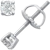 Ladies 1/4ct Stud Earrings