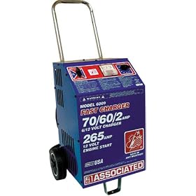 Associated Equipment 6009 6-12 Volt 70/60/2 Amp Battery Charger