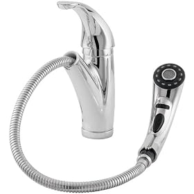 Price Pfister 53470CC Parisa Single-Handle Kitchen Faucet with Pull-Down Spout, Chrome