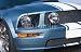 Wallmonkeys Peel and Stick Wall Decals - Metallic Blue Modern American Muscle Car - Removable Graphic