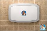 Koala Baby Changing Station KB200 - Horizontal, White Granite