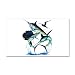 22 x 14 Wall Vinyl Sticker Sailfish Swordfish and Marlin Fishing