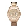 Fossil Damen-Multifunktionsuhr Ladies Dress Rotgold Analog Quarz ES2859