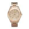 Fossil Damen-Multifunktionsuhr Ladies Dress Rotgold Analog Quarz ES2859