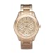 Fossil Damen-Multifunktionsuhr Ladies Dress Rotgold Analog Quarz ES2859
