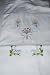 Embroidered White T with Mini Flower bunches Adult-M