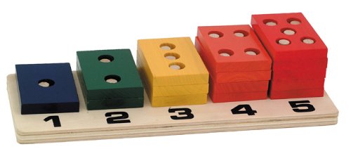 Childrens Toyshop  Toys : Toy Box Wooden Counting Blocks