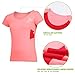 Beroy Women Casual Short Sleeve Dry Quik Top T-shirt for running,yoga
