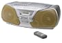 Panasonic RXD11Y Yellowith Silver CD Radio Cassette Player with Remote Control
