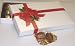 Gourmet Food : Scott's Cakes 1 Pound Milk Chocolate Covered Caramels in a Ribbon-n-Holly Box