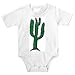 Onesie with spiny, plant,