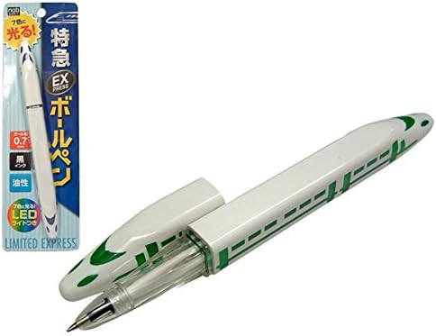 Epress Train Ballpoint Pens with LED flushing in 3 Colors from Japan