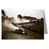 1920's Sport Car Racing Greeting Card Set