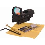 Ultimate Arms Gear Tactical 4 Reticle Red Dot Open Reflex Sight with Weaver-Picatinny Rail Mount