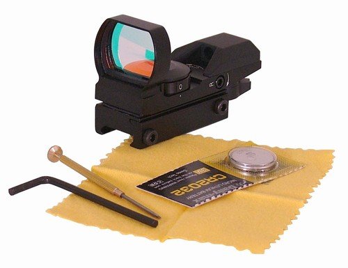 UAG Tactical "CQB" Rifle Shotgun Pistol Red-Green 4 Reticle Red Dot Open Reflex Sight/Scope