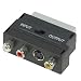 SCART Adapter - 3 PHONO + S-VHS IN/OUT